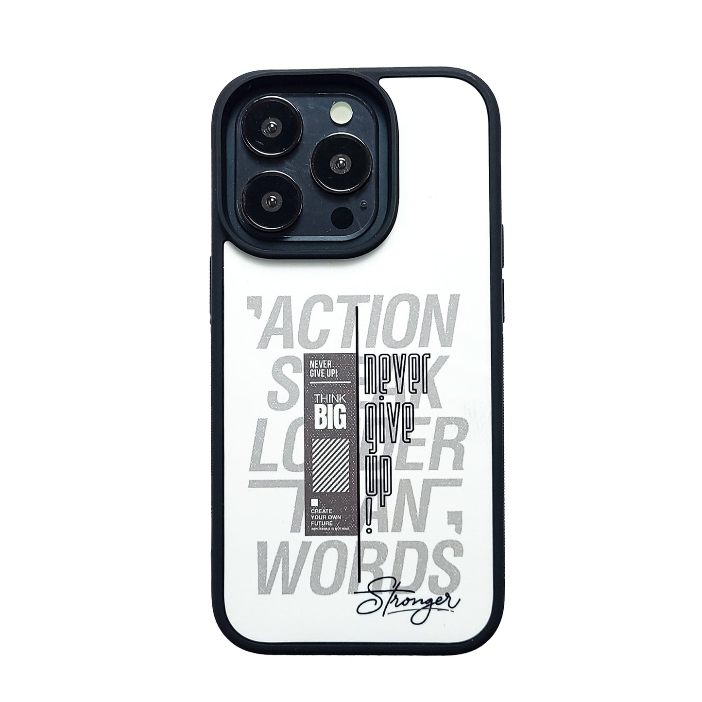 Action Speak Louder Than Words Case - Phone Elements